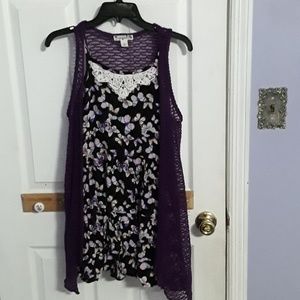 Flowy butterfly dress